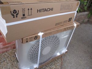 新品　２０２５年日立１０畳エアコン　新品     標準工事込み８５０００円税込　本体保証１年　工事保証３年　